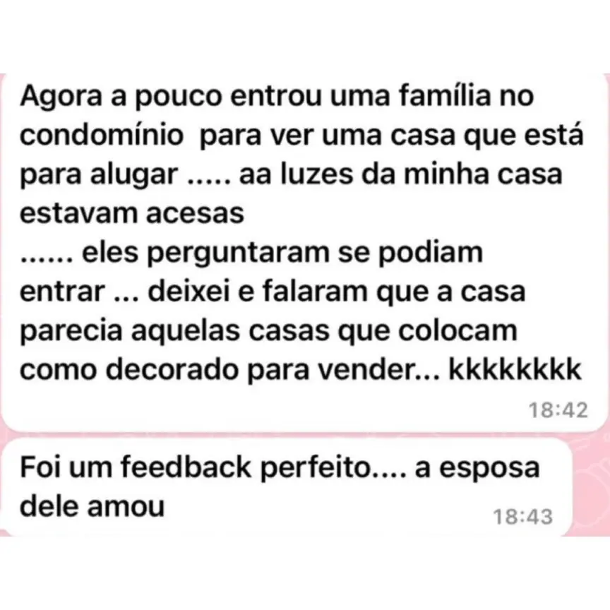 Depoimento em imagem de cliente satisfeito
